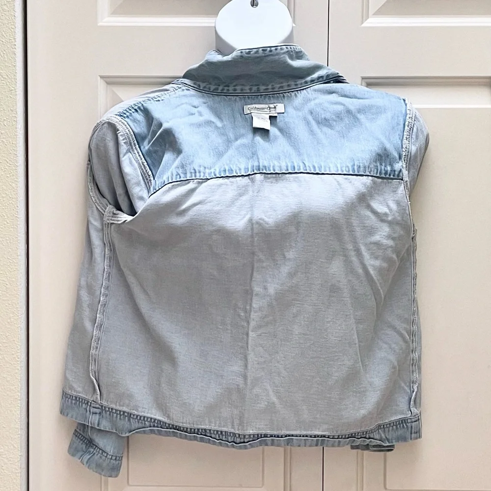 Coldwater Creek denim jacket - Picture 4 of 6